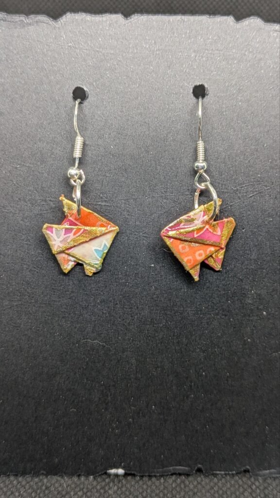 Orecchini Origami Pesciolino