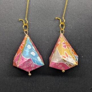 Orecchini Origami Lanterna Cinese