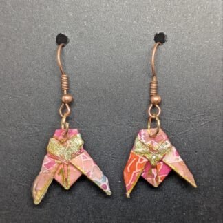 Orecchini Origami Cicala