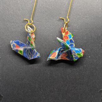 Orecchini Origami Uccellino