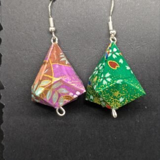 Orecchini Origami Lanterna Cinese Grande