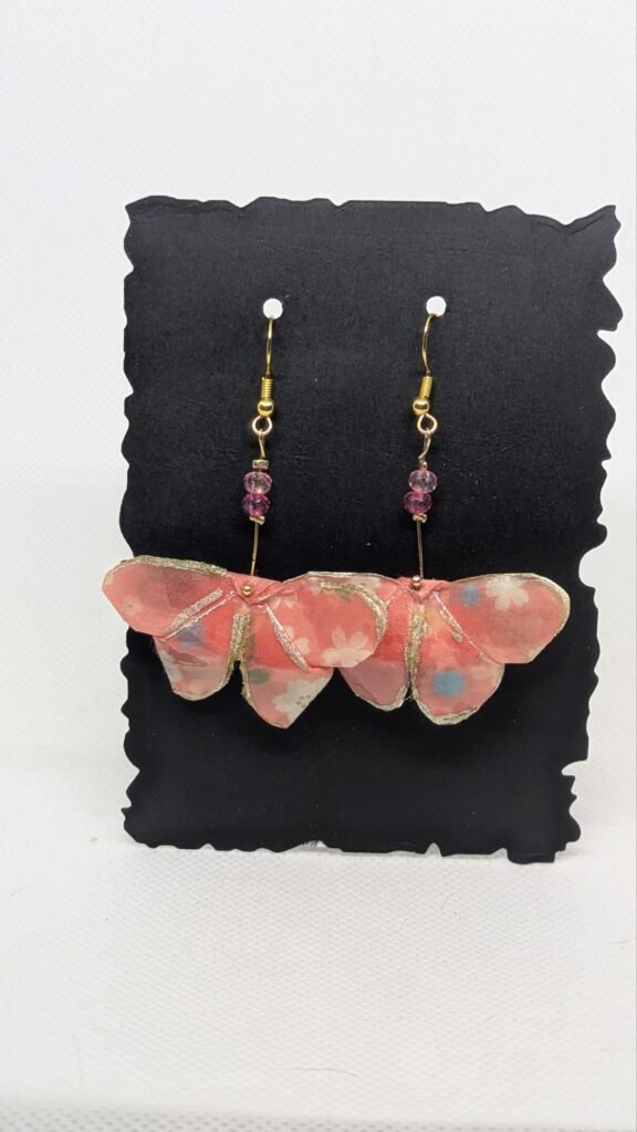 Orecchini Origami Farfalla grande
