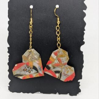 Orecchini Origami Cuore