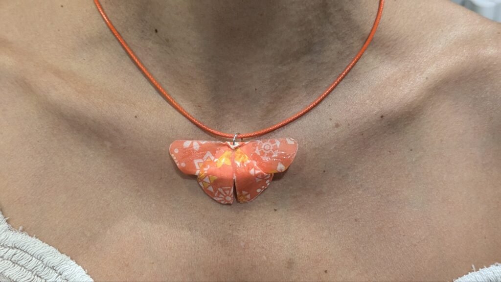 Collana Origami Farfalla
