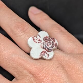 Anello regolabile in ceramica