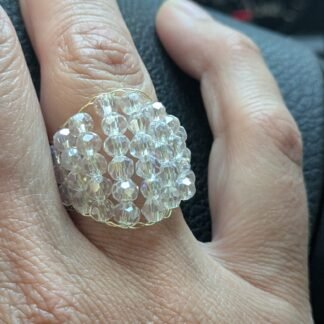 Anello Vetro Austriaco