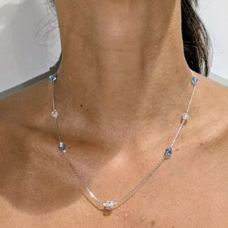 Collana Aurora di Zaffiro